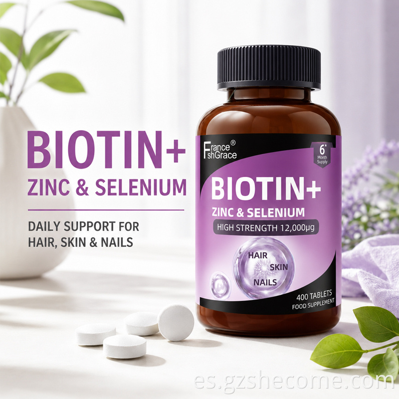 Biotin Zinc Selenium Tablets8